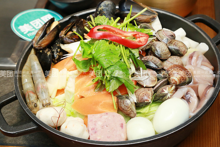 济扶岛韩国海鲜汤