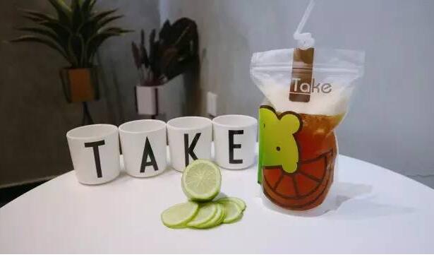 take柠檬茶
