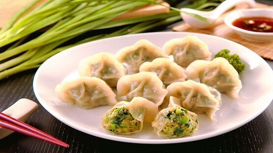 集天鲅鱼饺子·威海菜